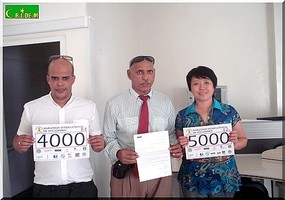 Marathon International de Nouadhibou : Soutien de Tasiast 