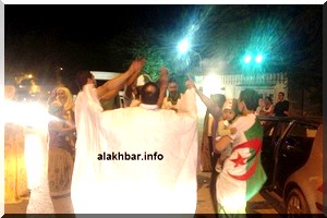 Mondiale 2014 : les Algériens qualifiés explosent de joie à Nouakchott