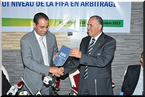 Fin du stage d'arbitres : Les arbitres mauritaniens outillés [PhotoReportage]