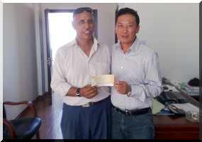 Marathon International de Nouadhibou : Sponsor de Hongdong. 