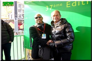 Le marathon international  de Nouadhibou a reçu la bénédiction du maire de Paris