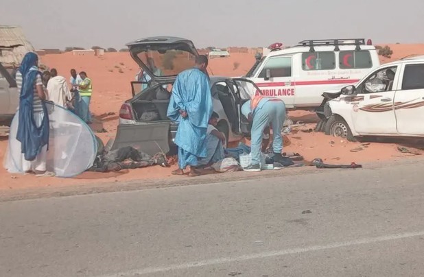 Quatre morts et des blessés dans un accident au Hodh El Gharbi entre Kobeni et Aioun