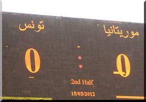 Football : Mauritanie-Tunisie 0-0