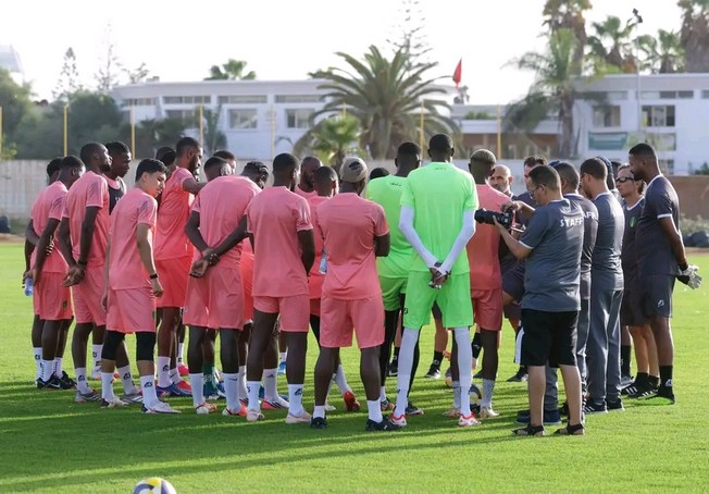 Mourabitoune: premier galop d'entraînement 