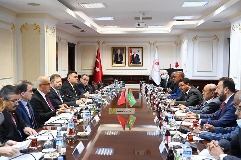 La Mauritanie et la Turquie s’entendent sur la constitution d’une commission mixte dans le domaine de la pêche