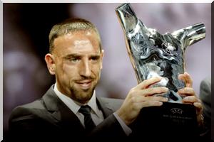 Football : Franck Ribéry élu meilleur joueur UEFA de l'année